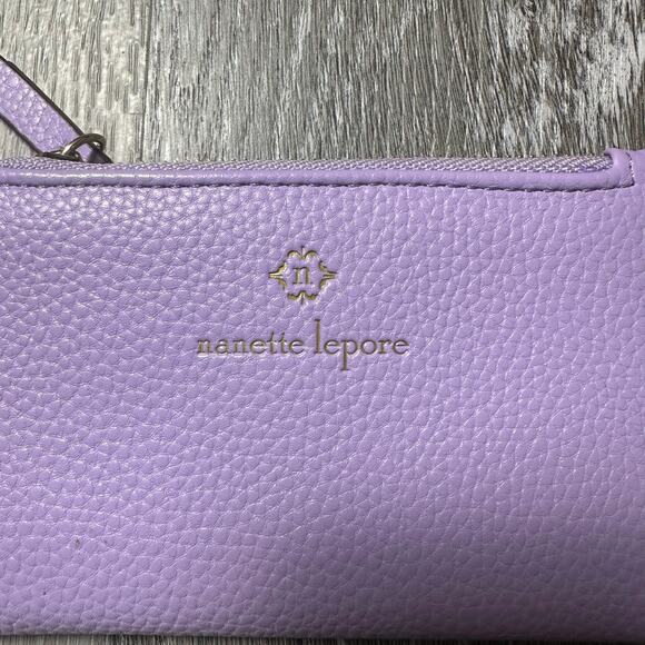 Nanette Lepore Lavender Wallet - Picture 2 of 6